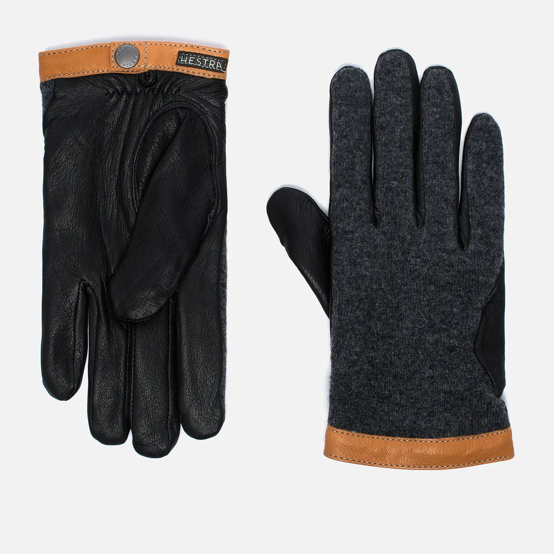 Hestra Мужские перчатки Deerskin Wool Tricot