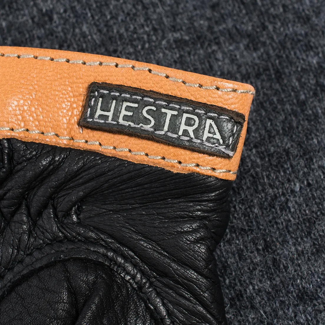 Hestra Мужские перчатки Deerskin Wool Tricot