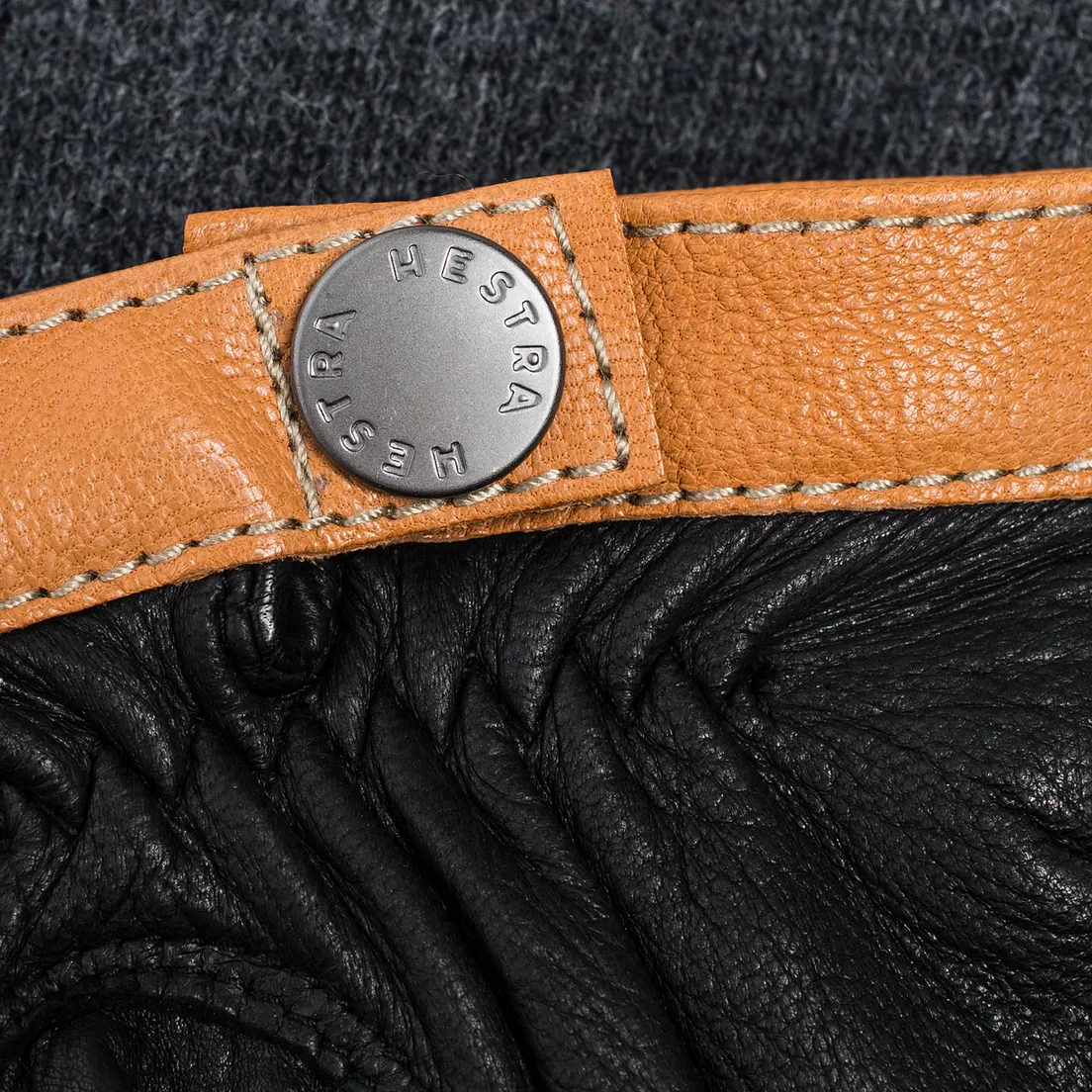 Hestra Мужские перчатки Deerskin Wool Tricot