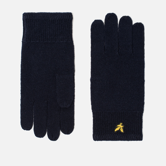 Перчатки Lyle & Scott Racked Rib New Navy