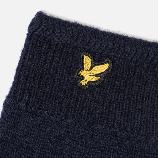 Перчатки Lyle & Scott Racked Rib New Navy