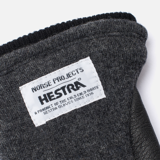 Перчатки Norse Projects x Hestra Svante Charcoal