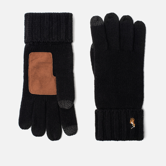 Перчатки Polo Ralph Lauren Signature Merino Wool Black