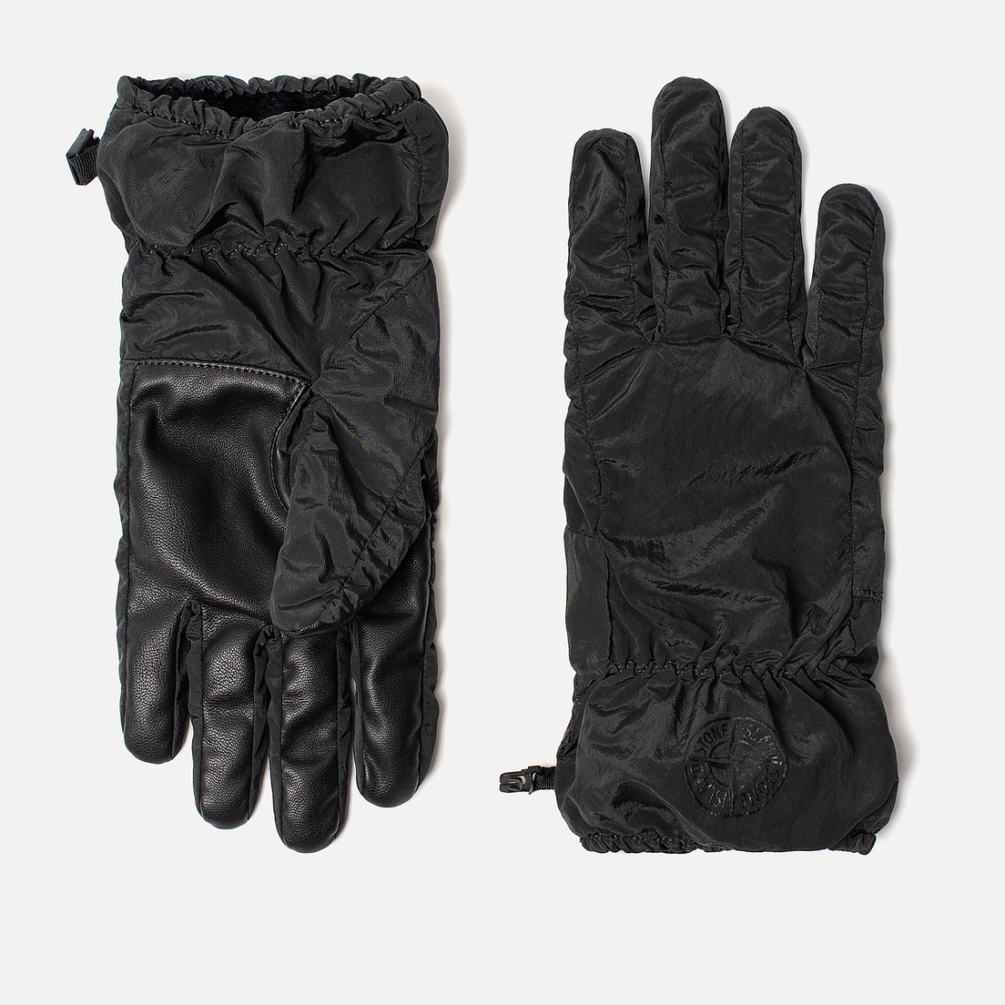 stone island nylon metal gloves