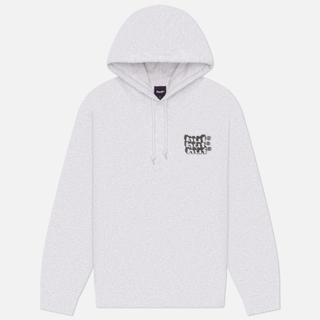 Мужская толстовка HUF Hand Stacked Hoodie, цвет серый