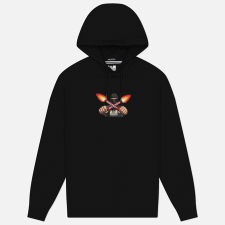 Мужская толстовка Weekend Offender Fulgar Hoodie, цвет чёрный, размер XL