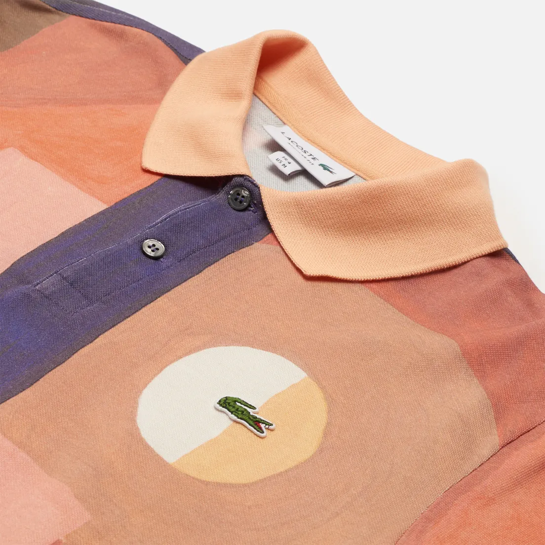 Lacoste Мужское поло Regular Fit Paint Print