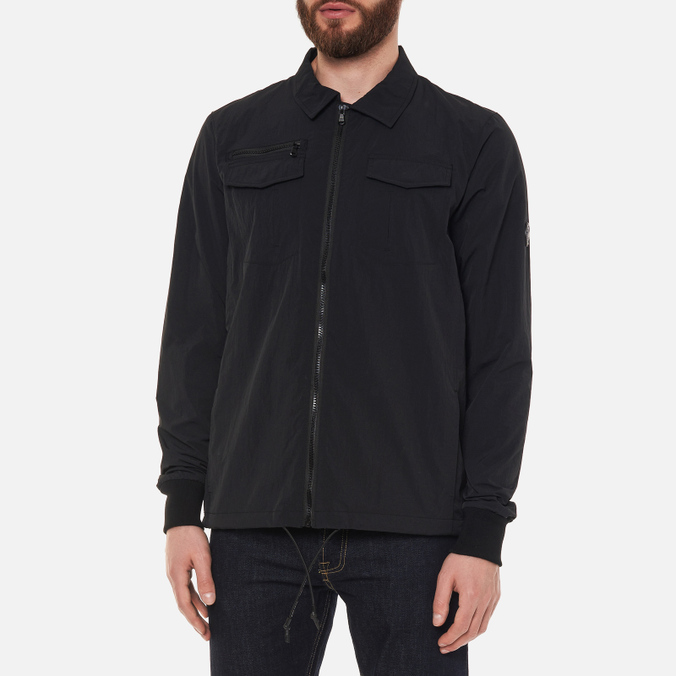 Мужская куртка Peaceful Hooligan, цвет чёрный, размер M PHAW21JKT11-BLK Particle Overshirt - фото 3