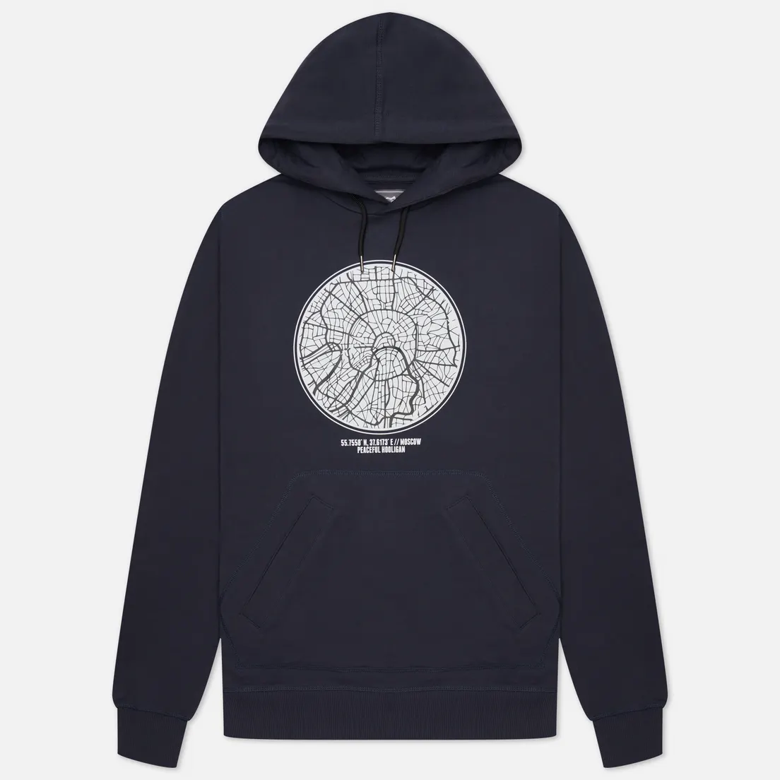 Peaceful Hooligan Мужская толстовка Moscow Hoodie