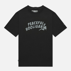 Мужская футболка Peaceful Hooligan Badabing Black