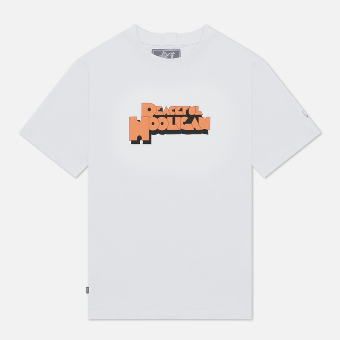Мужская футболка Peaceful Hooligan, цвет белый, размер S