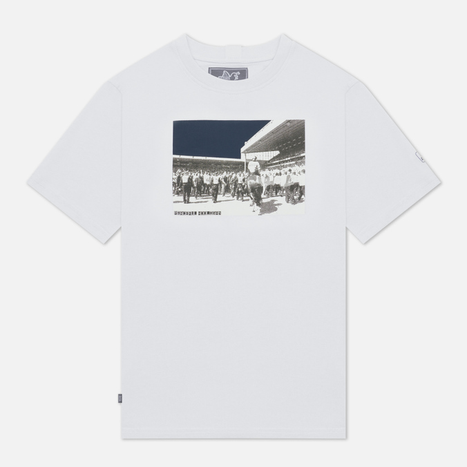 Мужская футболка Peaceful Hooligan, цвет белый, размер L PHAW21PRTTEE07-WHT Crowd - фото 1