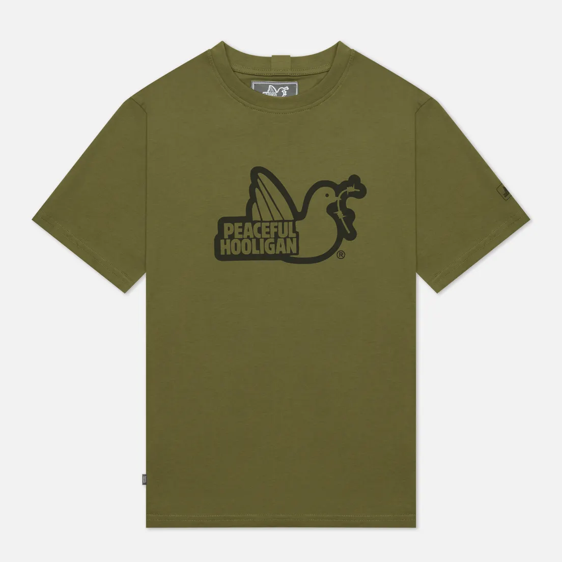 Peaceful Hooligan Мужская футболка Outline Dove