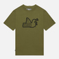 Мужская футболка Peaceful Hooligan Outline Dove Khaki фото - 0