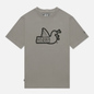 Мужская футболка Peaceful Hooligan Outline Dove Pewter фото - 0