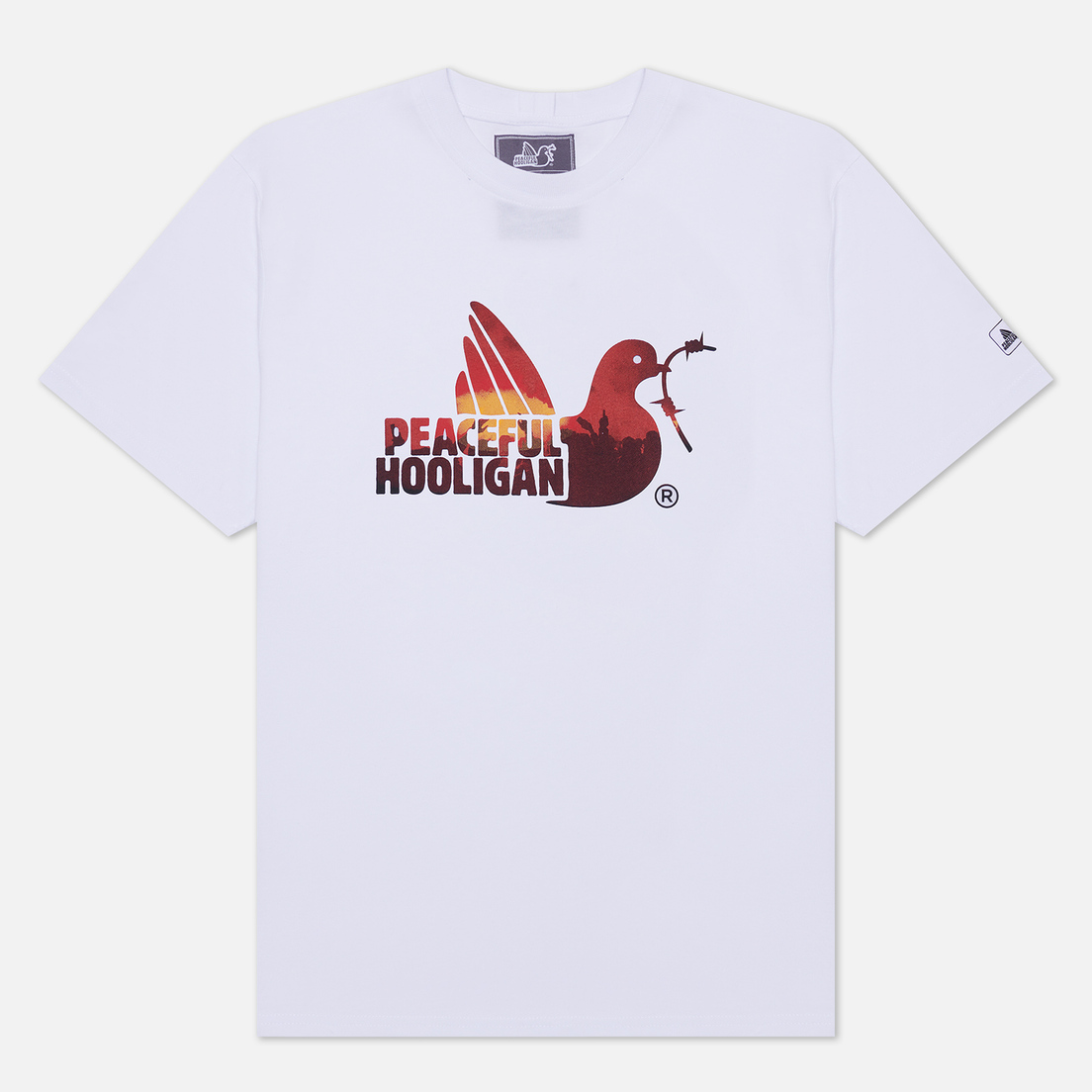 Peaceful Hooligan Мужская футболка Crowded