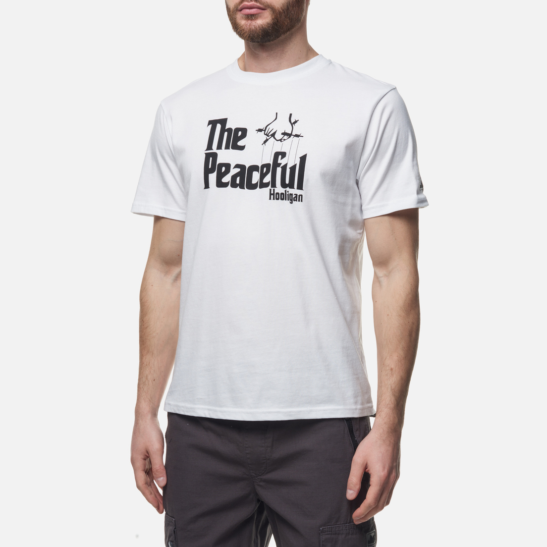 Peaceful Hooligan Мужская футболка Don Vita