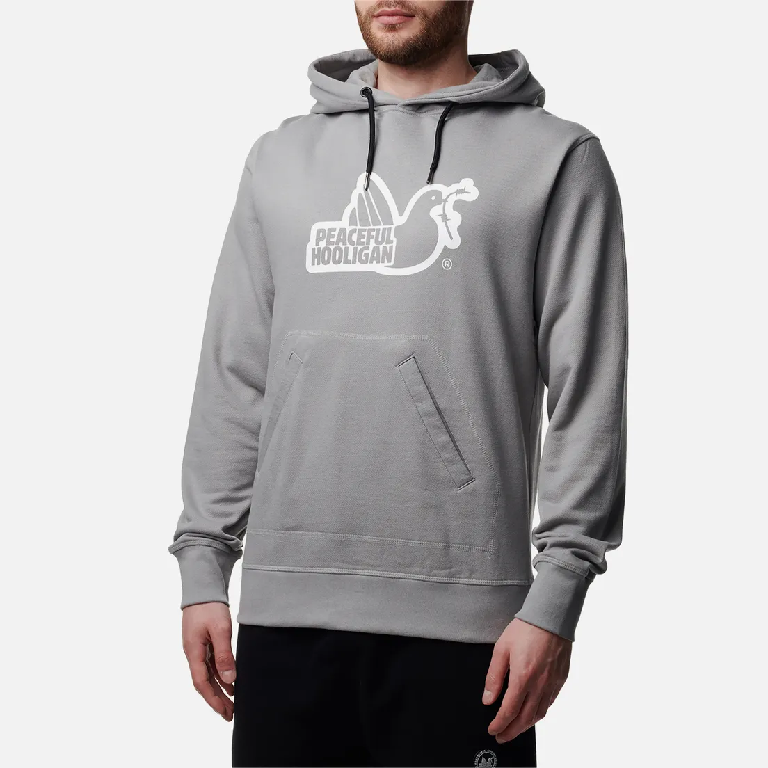 Peaceful Hooligan Мужская толстовка Outline Dove Hoodie