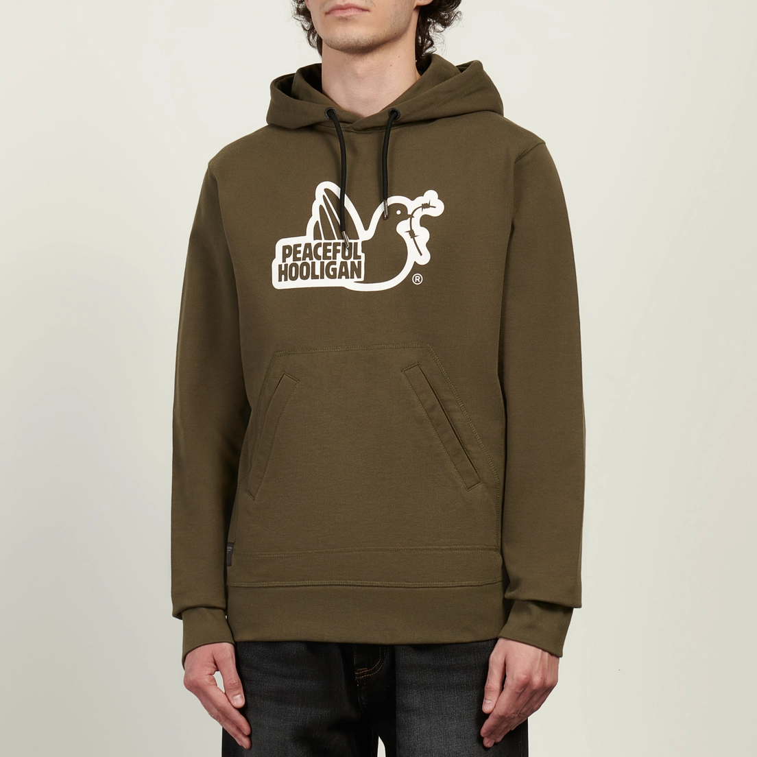 Peaceful Hooligan Мужская толстовка Outline Dove Hoodie
