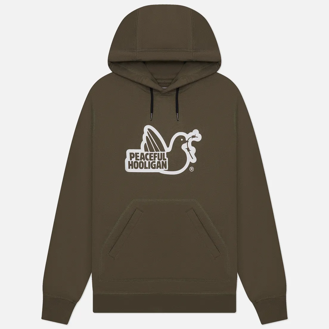 Peaceful Hooligan Мужская толстовка Outline Dove Hoodie