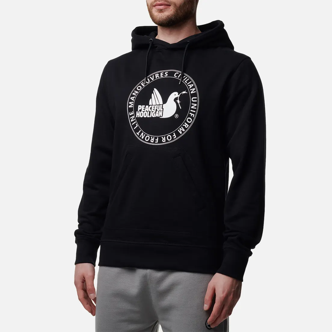Peaceful Hooligan Мужская толстовка Civilian Uniform Hoodie