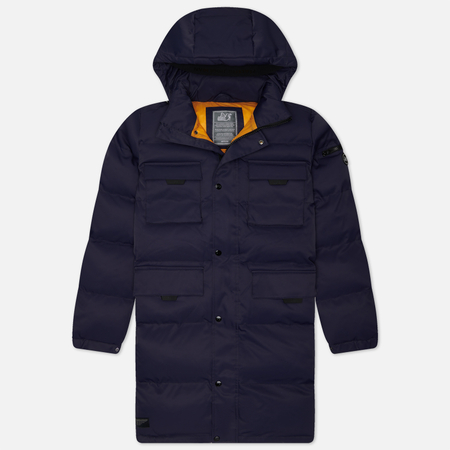 фото Мужская зимняя куртка peaceful hooligan vice, цвет синий, размер s