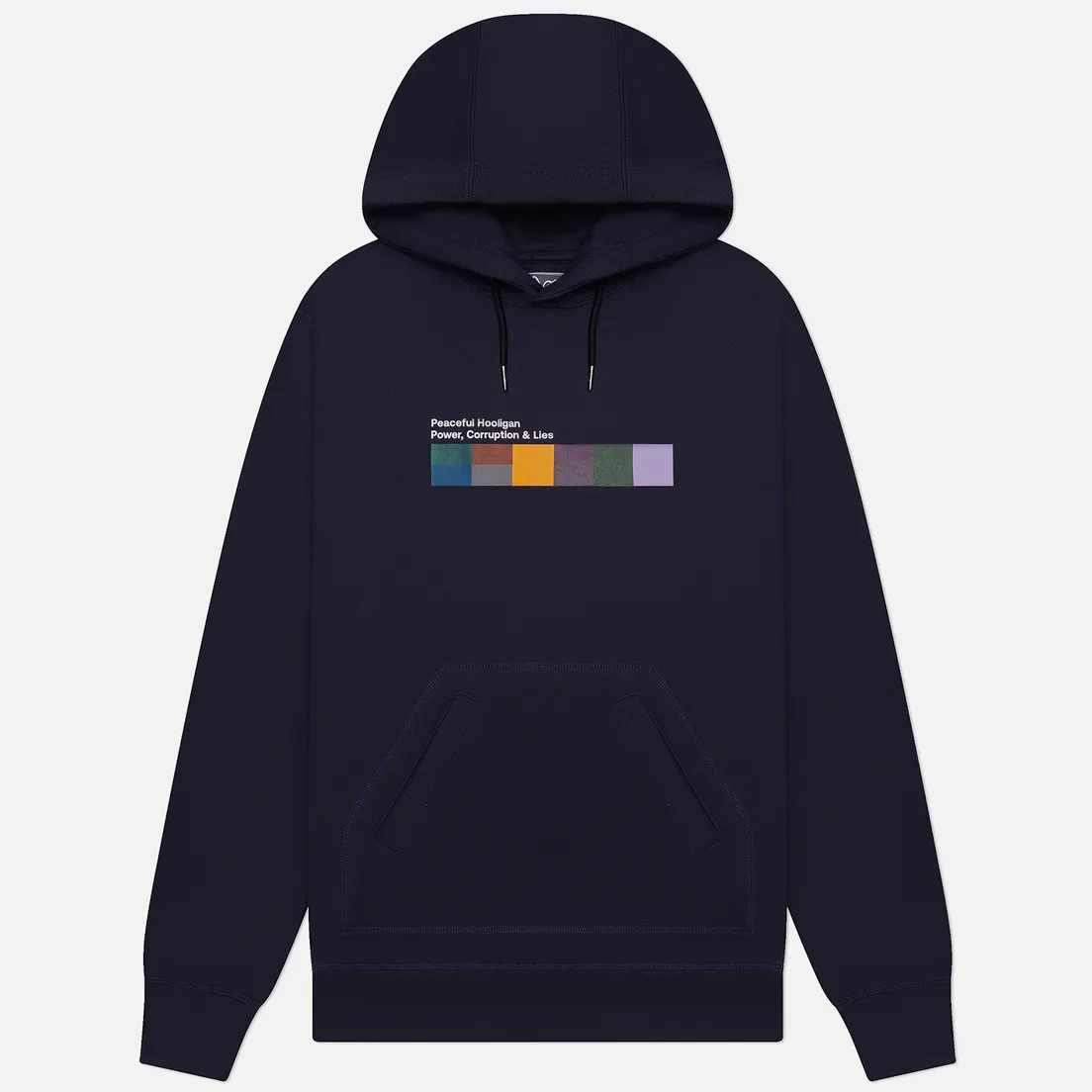 Peaceful Hooligan Мужская толстовка Power Corruption Lies Hoodie