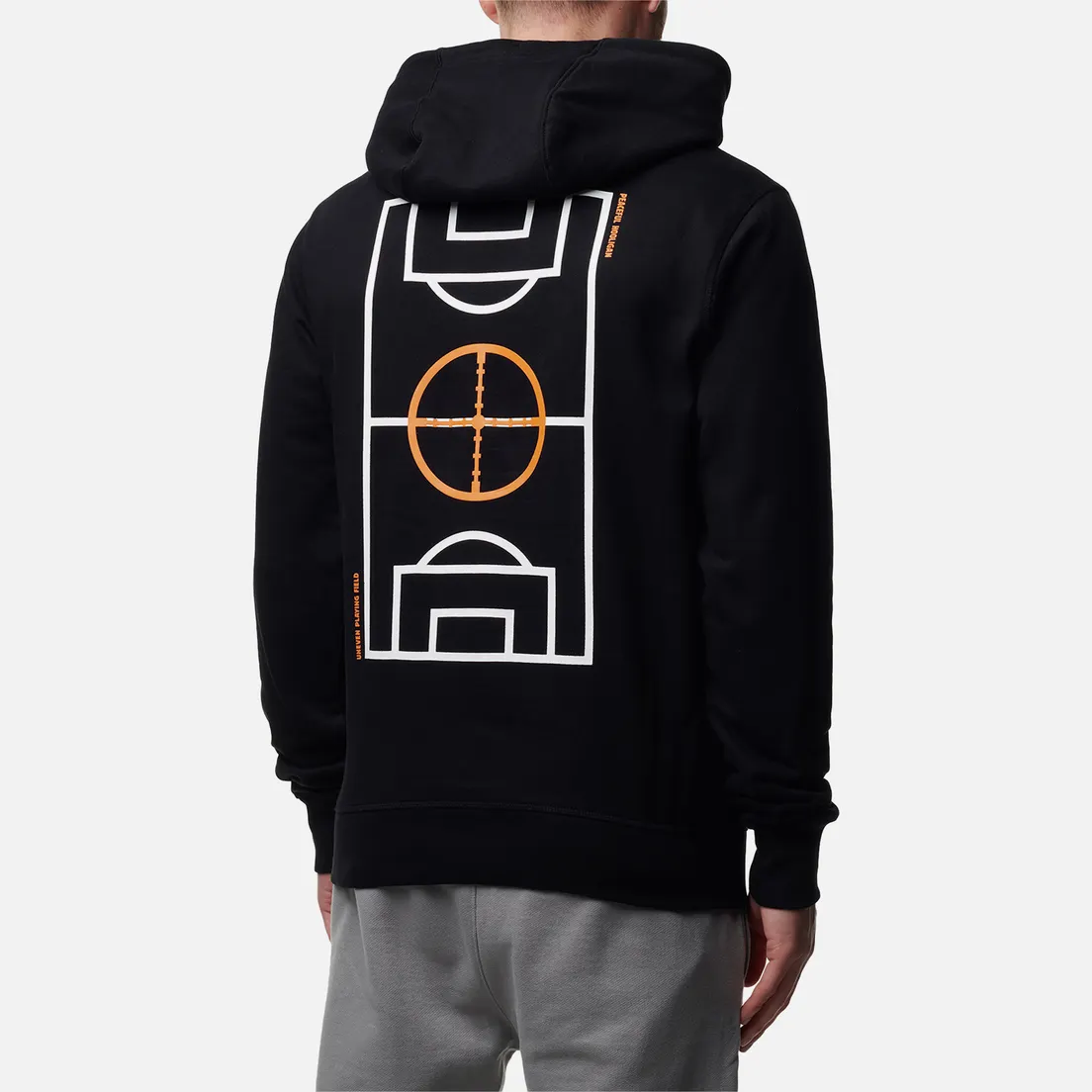 Peaceful Hooligan Мужская толстовка Uneven Playing Field Hoodie