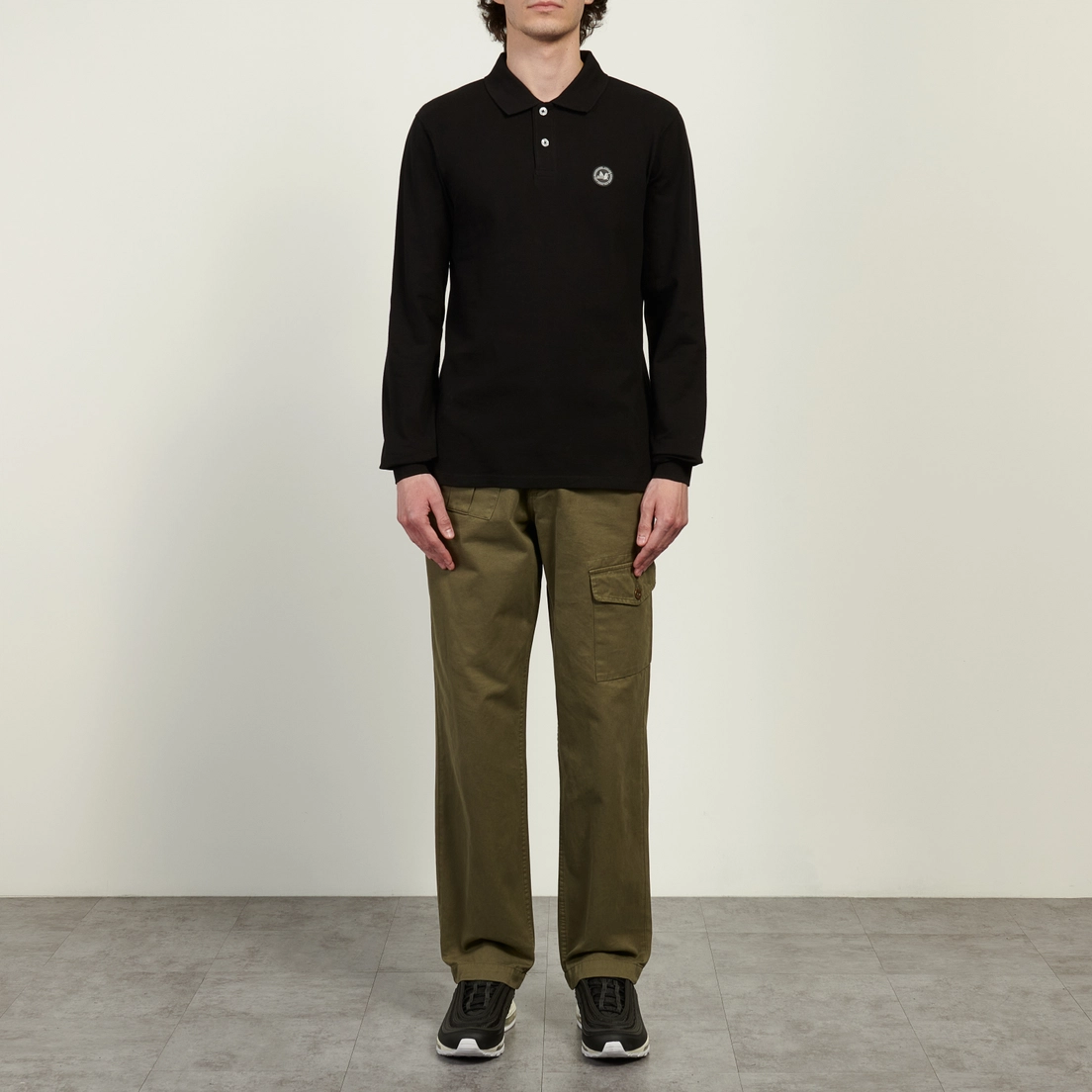 Peaceful Hooligan Мужское поло Pod LS