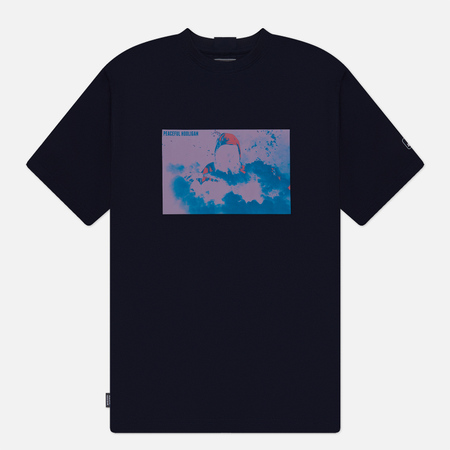 фото Мужская футболка peaceful hooligan cloud cover, цвет синий, размер s