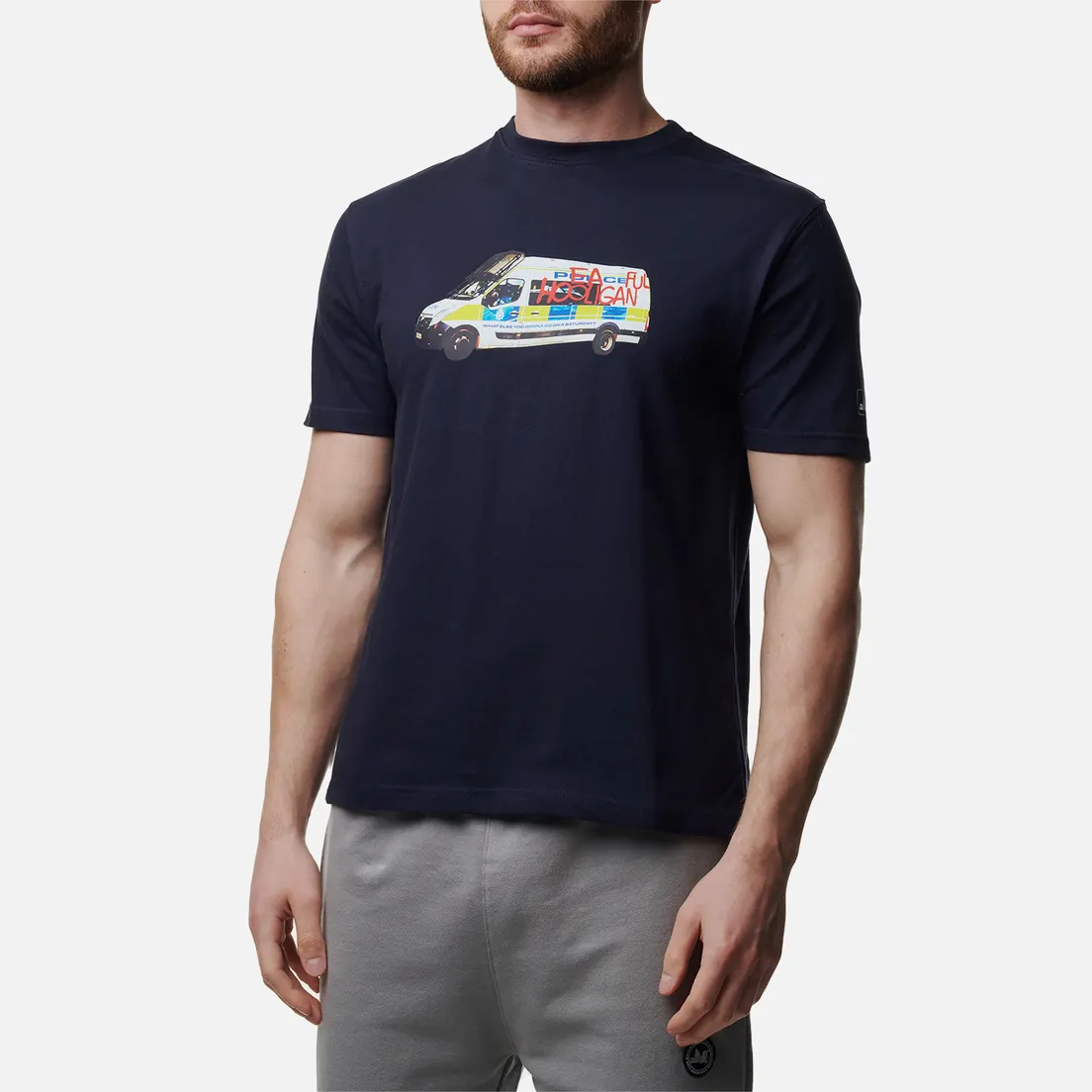 Peaceful Hooligan Мужская футболка Policeful