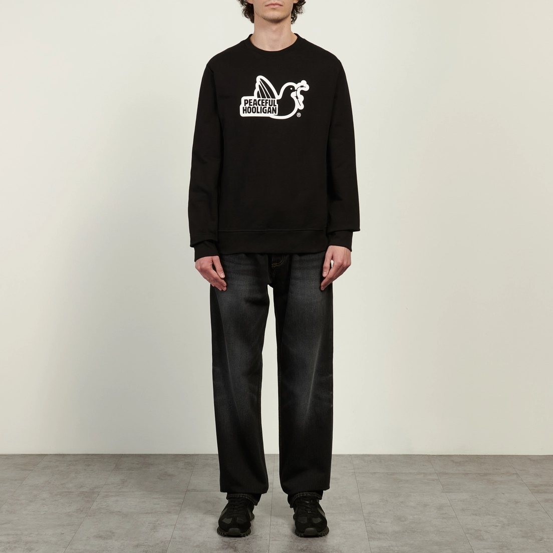 Peaceful Hooligan Мужская толстовка Outline Dove