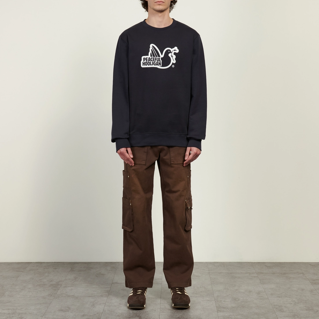 Peaceful Hooligan Мужская толстовка Outline Dove