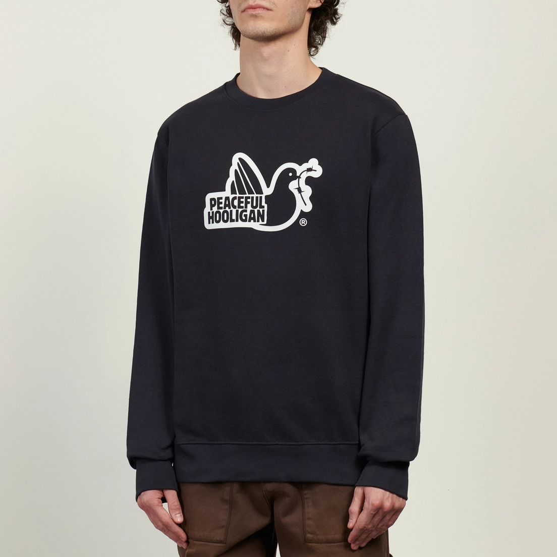 Peaceful Hooligan Мужская толстовка Outline Dove