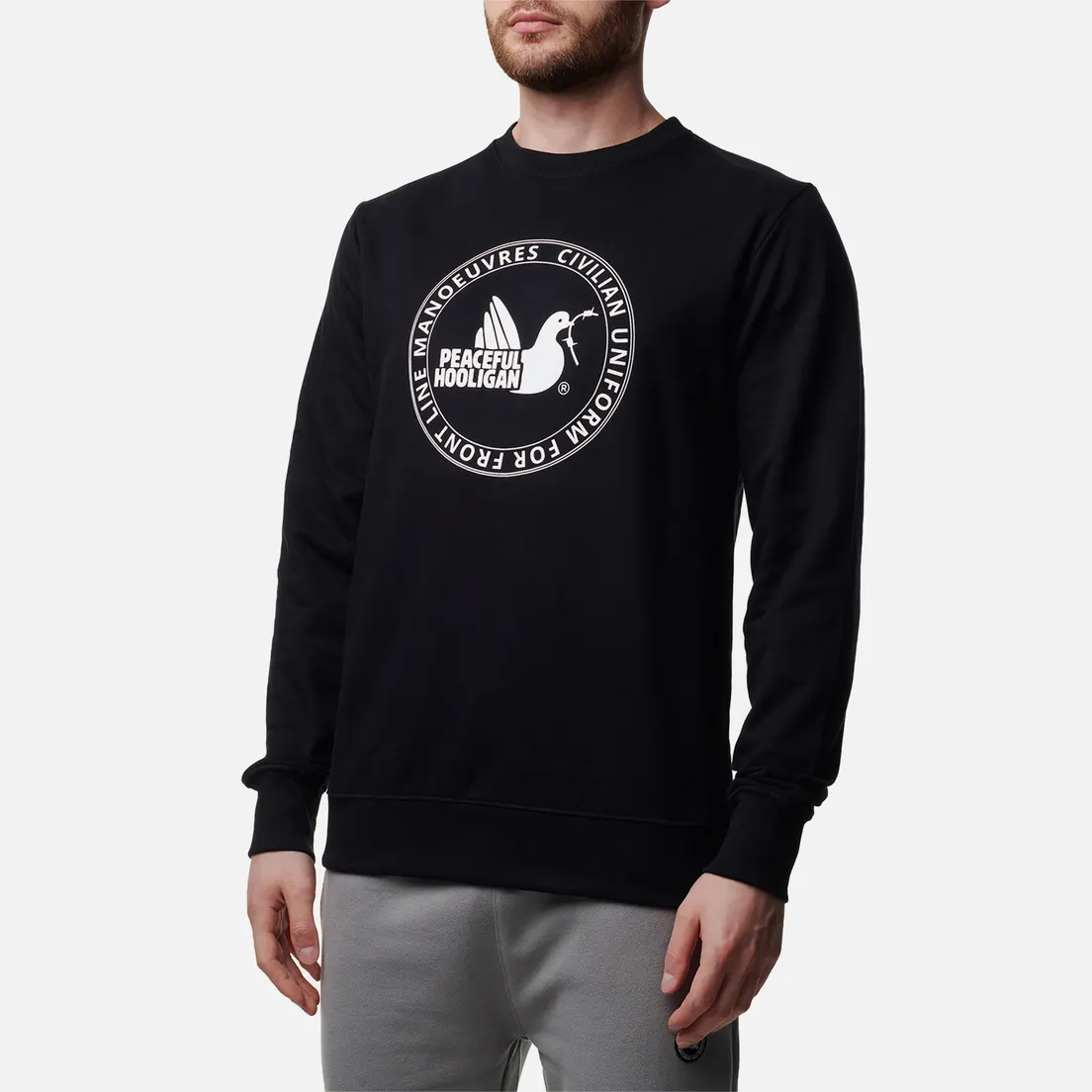 Peaceful Hooligan Мужская толстовка Civilian Uniform