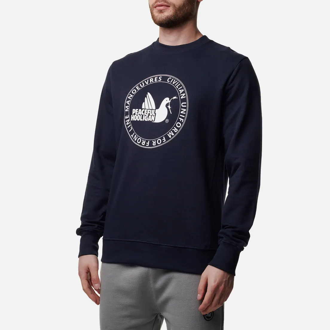 Peaceful Hooligan Мужская толстовка Civilian Uniform