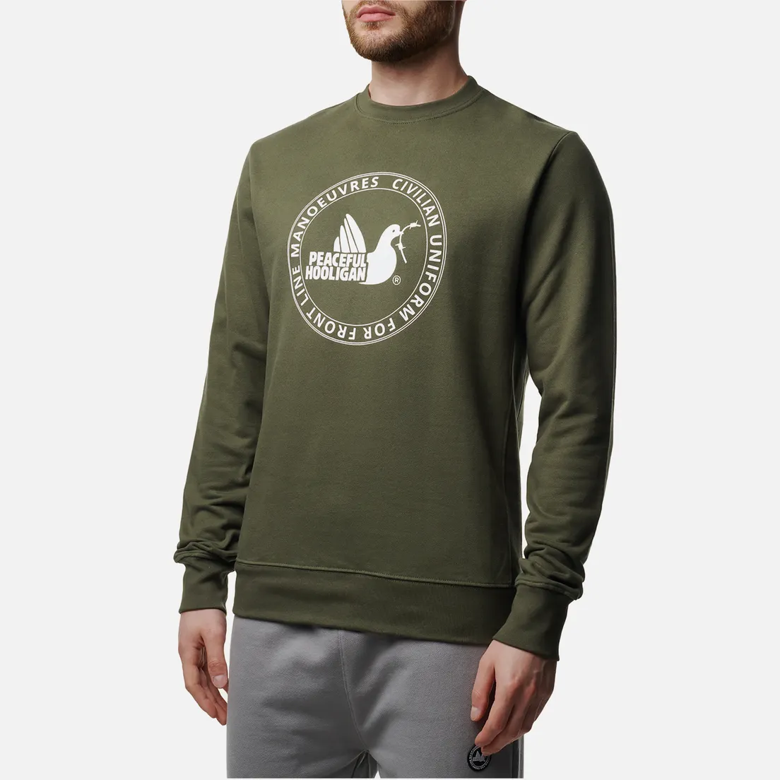 Peaceful Hooligan Мужская толстовка Civilian Uniform