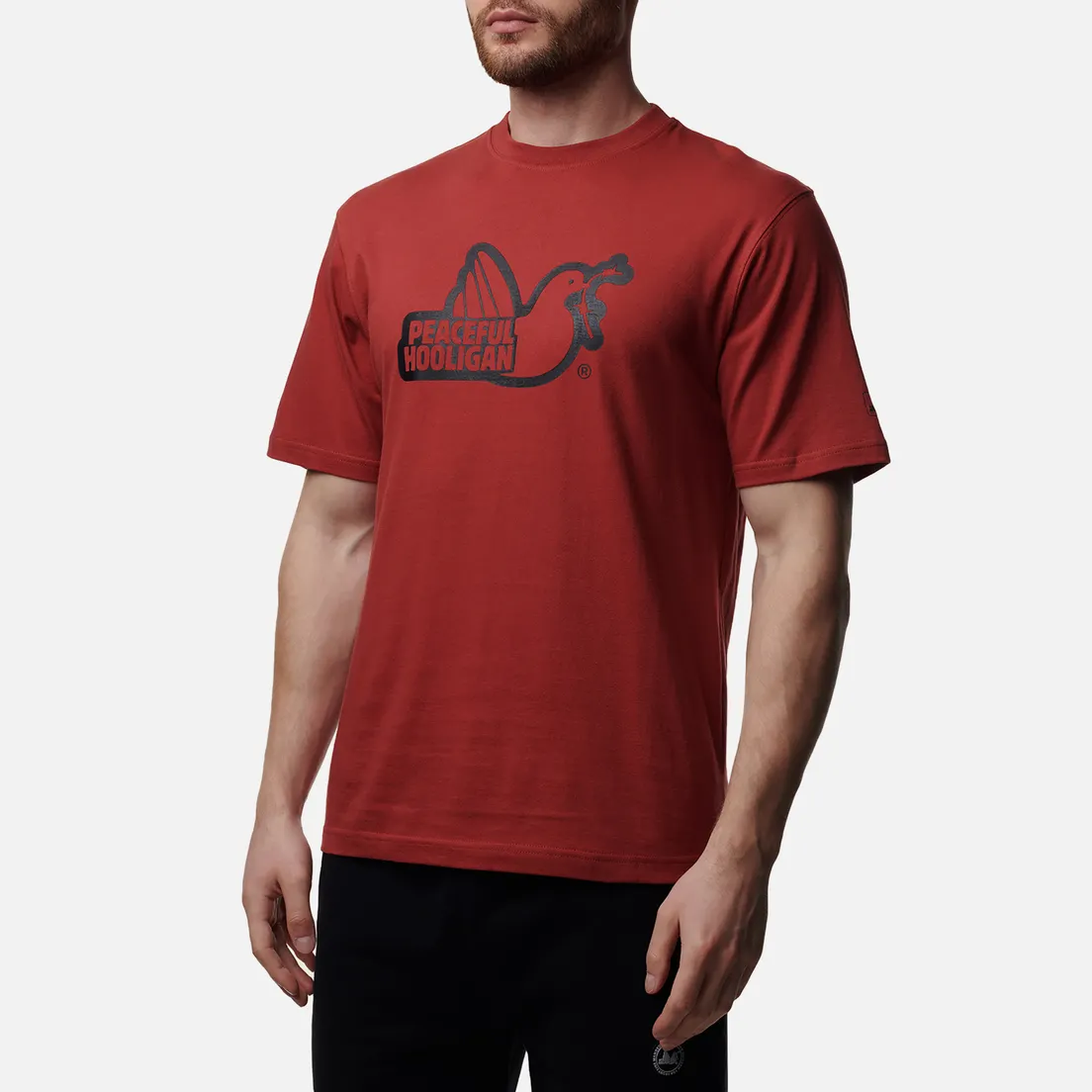 Peaceful Hooligan Мужская футболка Outline Dove