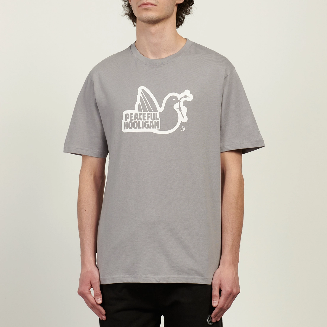 Peaceful Hooligan Мужская футболка Outline Dove
