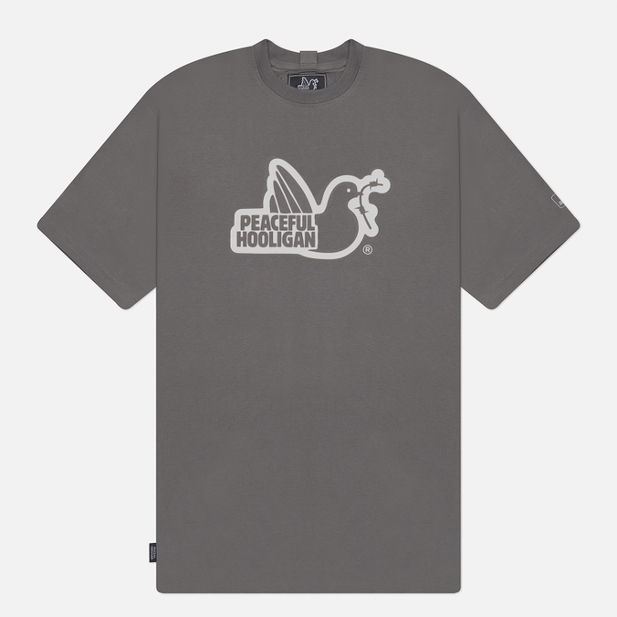 Мужская футболка Peaceful Hooligan Outline Dove