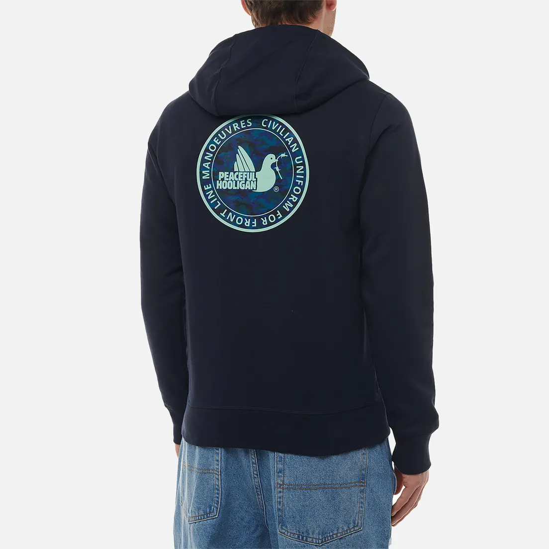 Peaceful Hooligan Мужская толстовка CU Camo Hoodie