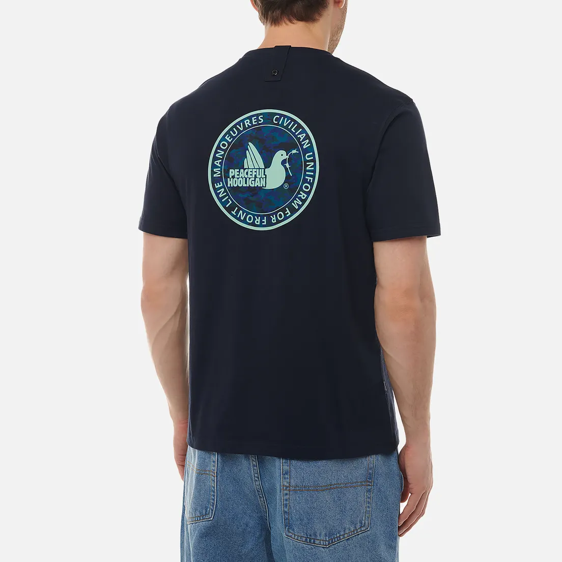 Peaceful Hooligan Мужская футболка CU Camo
