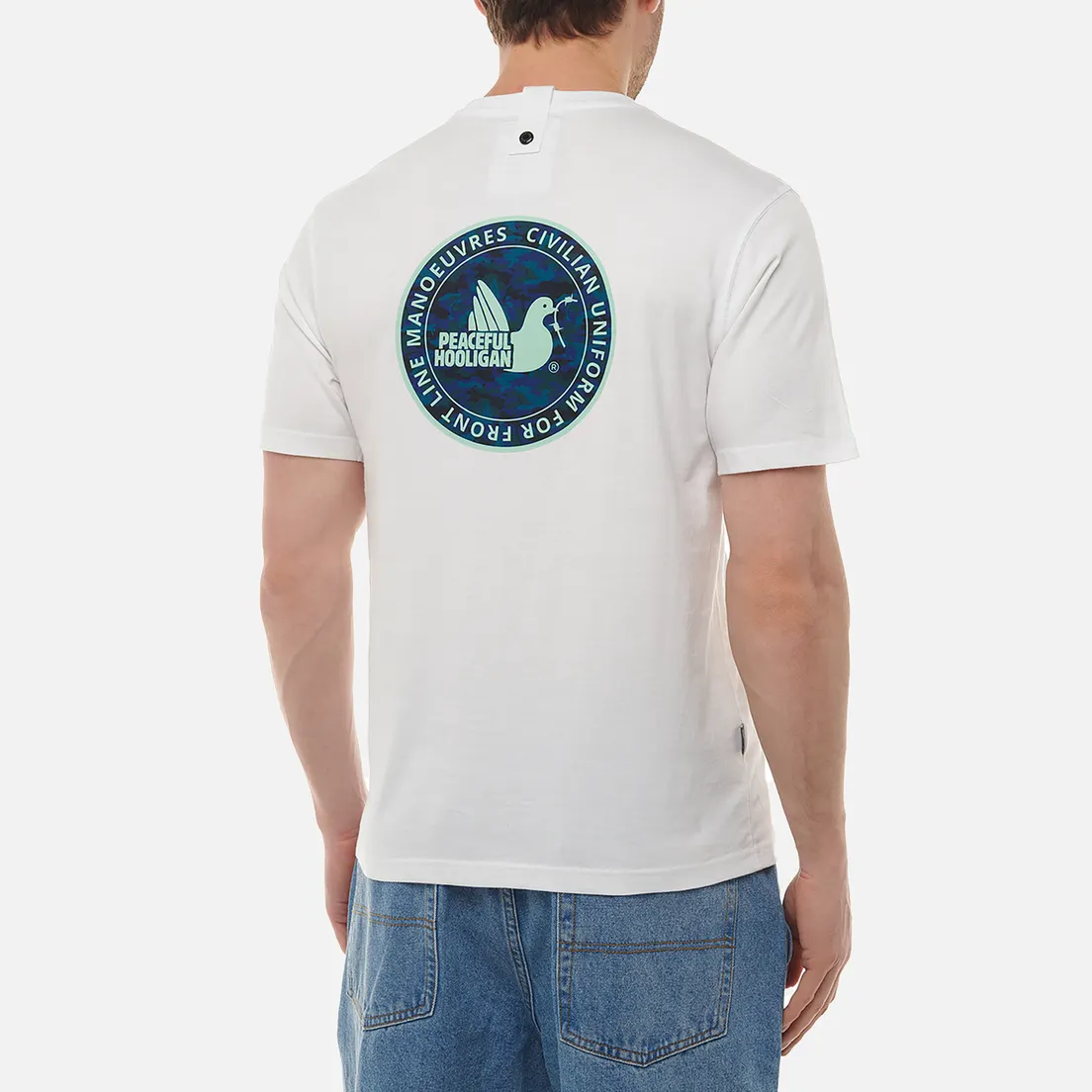 Peaceful Hooligan Мужская футболка CU Camo