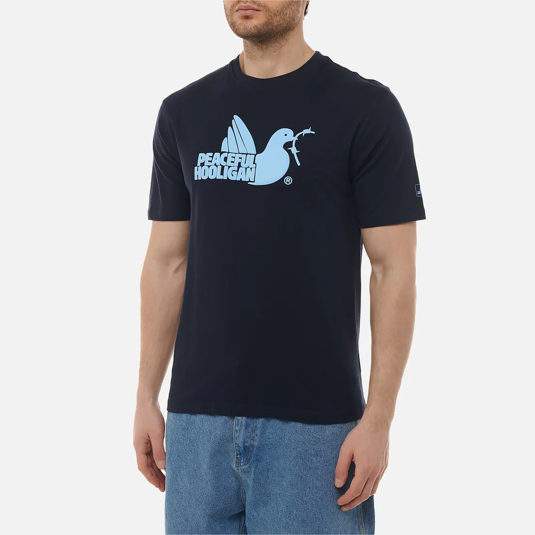 Peaceful Hooligan Мужская футболка 3D Dove