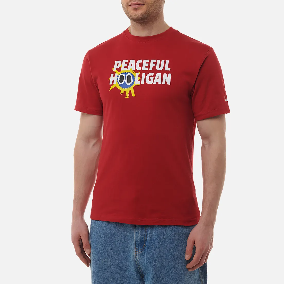 Peaceful Hooligan Мужская футболка Screamadelica