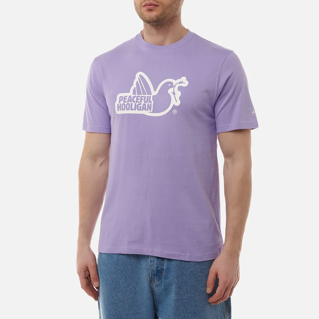 Peaceful Hooligan Мужская футболка Outline Dove