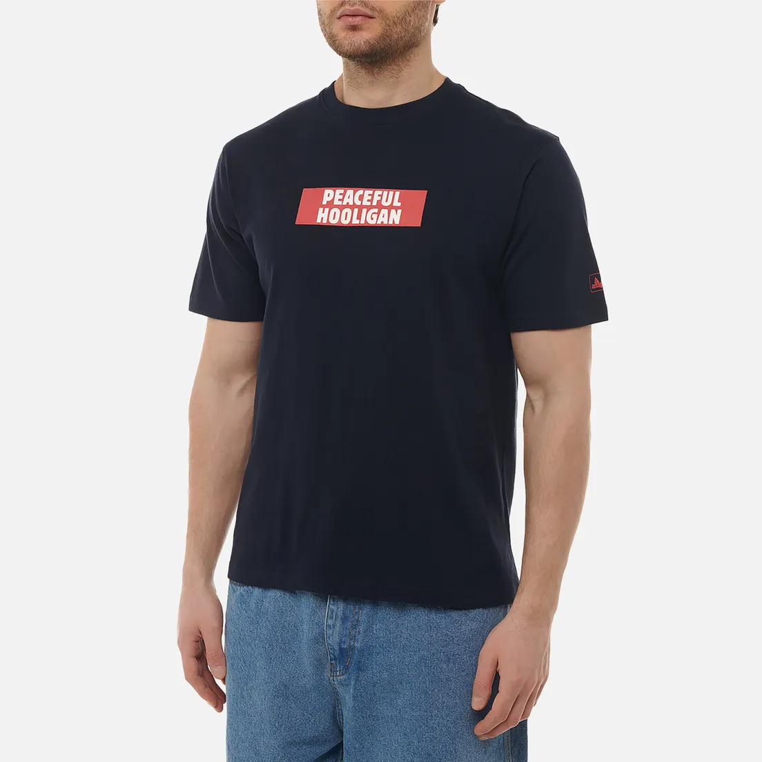 Peaceful Hooligan Мужская футболка Box Logo