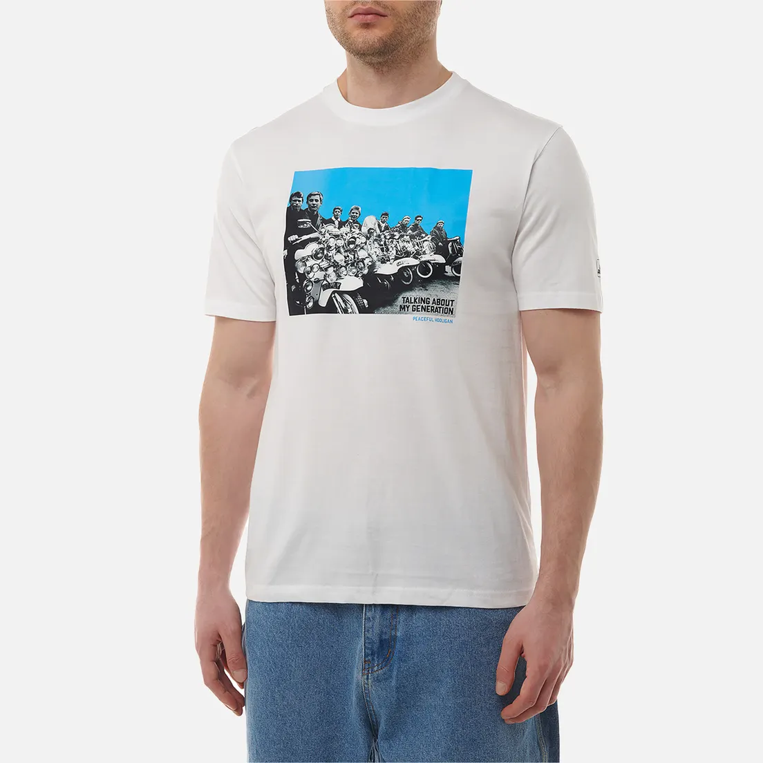 Peaceful Hooligan Мужская футболка My Generation