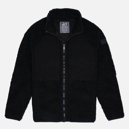 Мужская флисовая куртка Peaceful Hooligan Cyclone Fleece, цвет чёрный, размер XXL