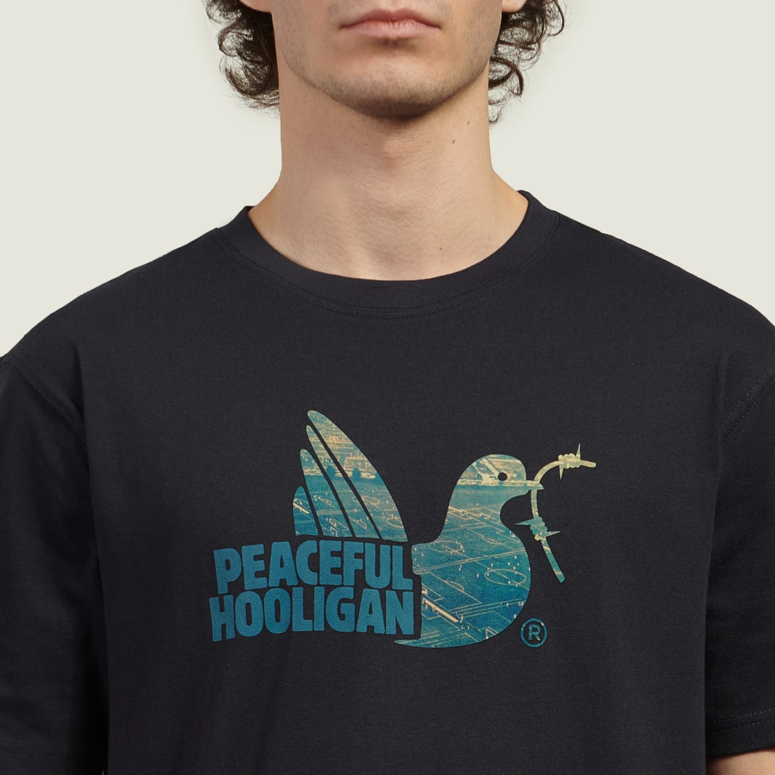 Peaceful Hooligan Мужская футболка Hackney